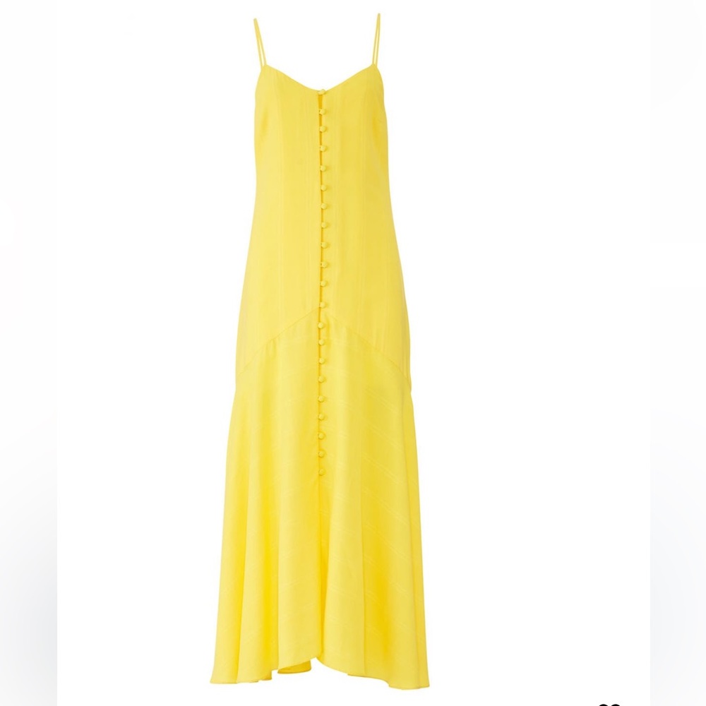 Mara Hoffman Yellow Diana Maxi Dress Size M